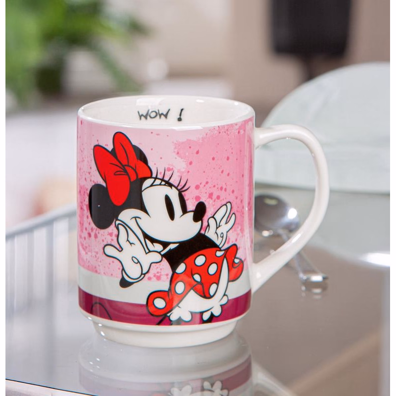 Porcelánový hrnček Minnie, ružový