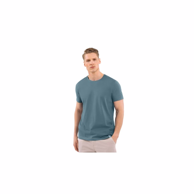 Pánske tričko s krátkym rukávom VOLCANO T-BASIC BLUE