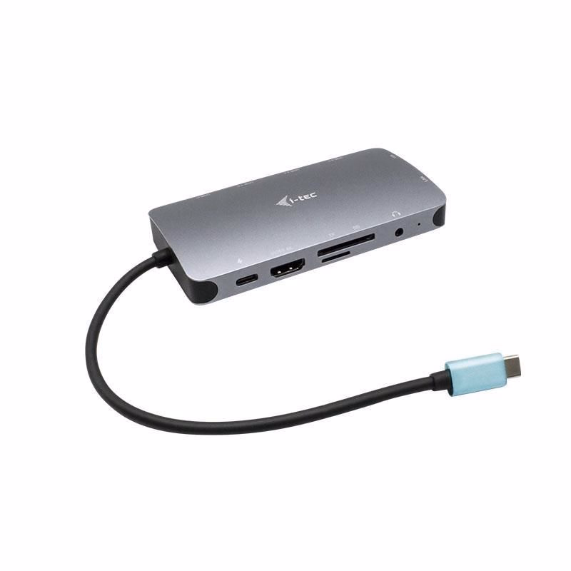 i-tec USB-C Metal Nano Dock HDMI/VGA s LAN + Power Delivery 100W + Charger 100W (bundle)