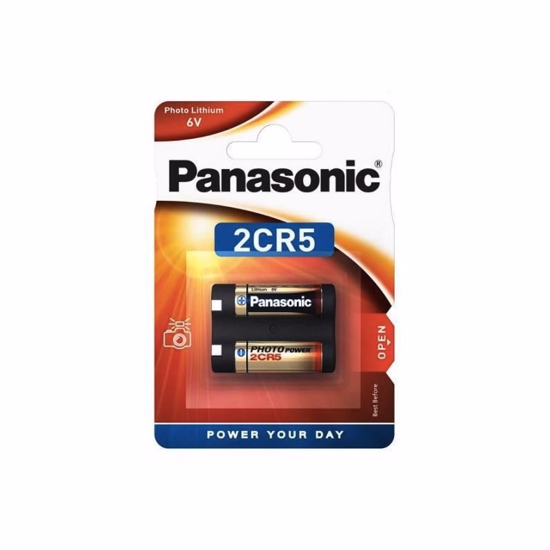 PANASONIC Lítiové - FOTO batéria 2CR-5L/1BP 6V (blister - 1ks)