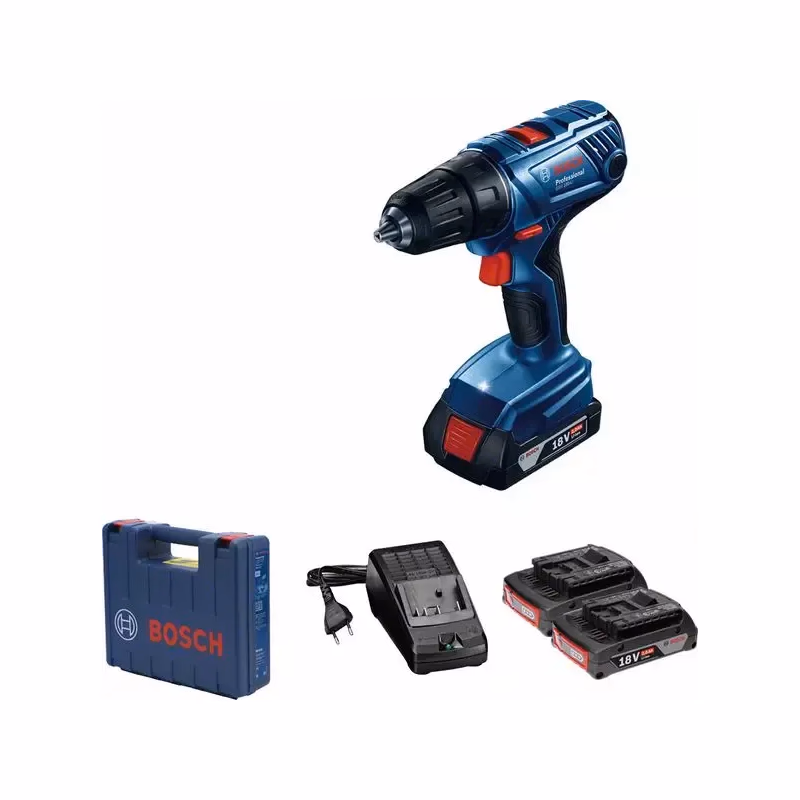 Skrutkovač - vŕtačka Bosch Professional 18V 2x2Ah GSR 180 LI