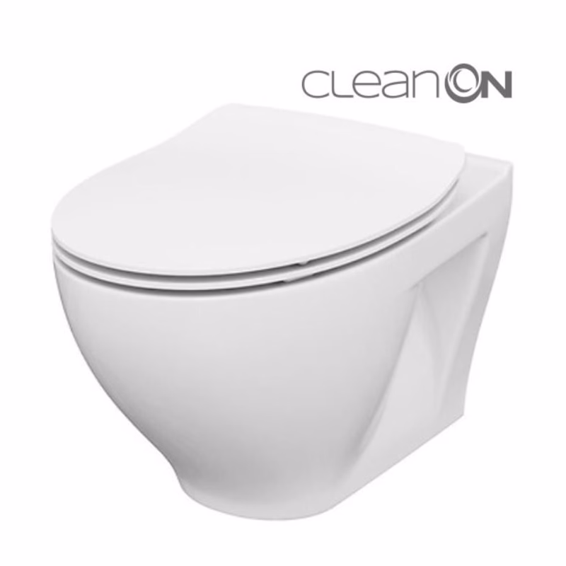CERSANIT/S - SET 934 ZÁVESNÁ WC MISA MODUO CLEANON + WC SEDENIE DELFI SLIM SC EO K701-147