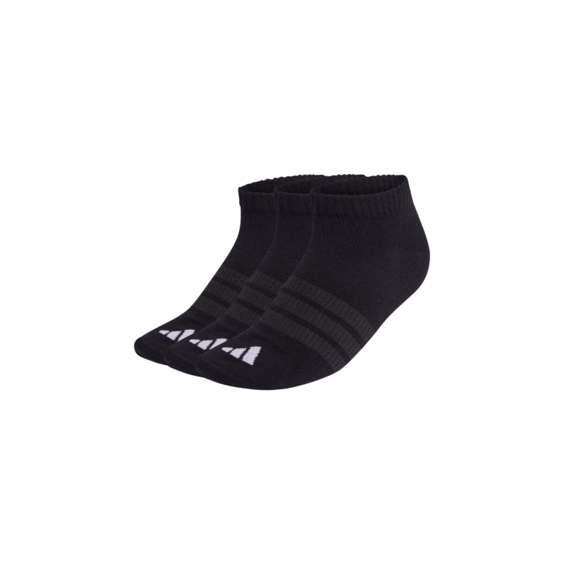 Ponožky ADIDAS 3PACK-T ESS LOW 3P BLACK BLACK WHITE