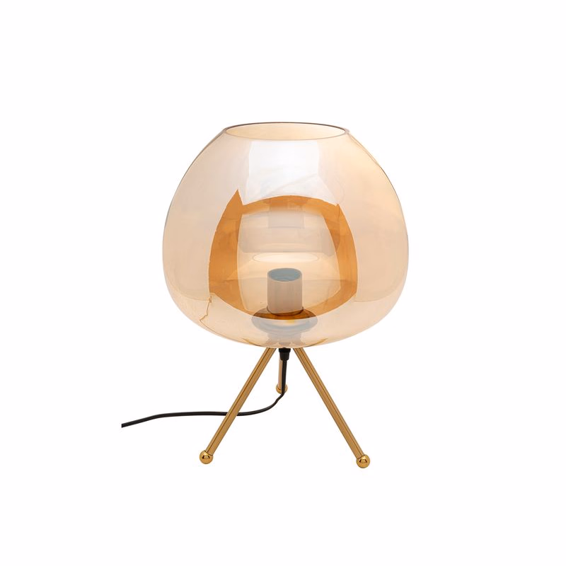 Sphere stolová lampa jantárová