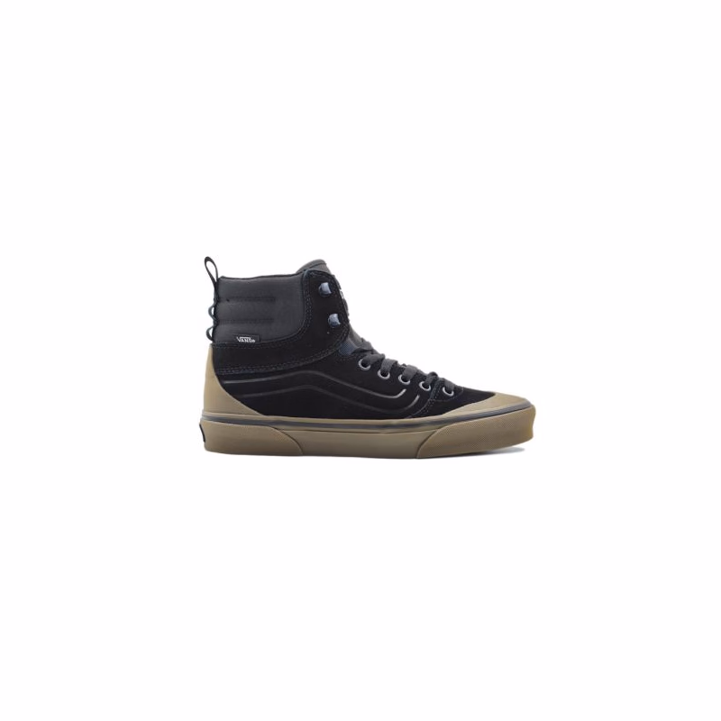Pánska vychádzková obuv VANS MN Ashwood HI (Suede Canvas) black gum