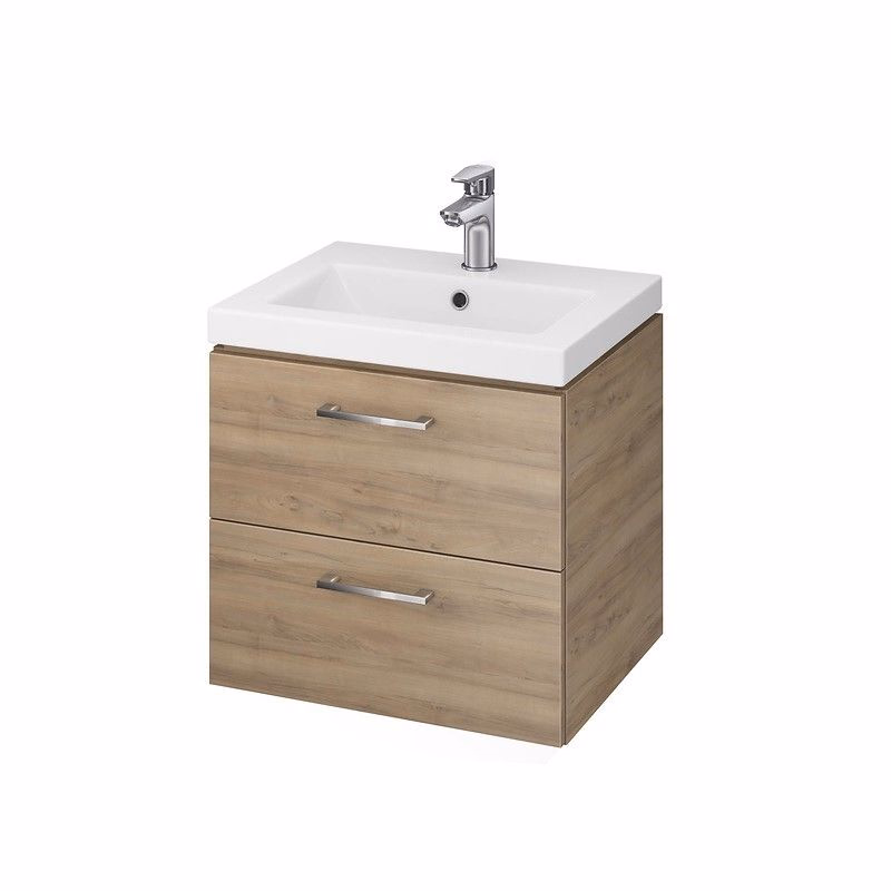 CERSANIT - SET 820 LARA COMO 50 (SKRINKA + UMÝVADLO) ORECH DSM S801-153-DSM