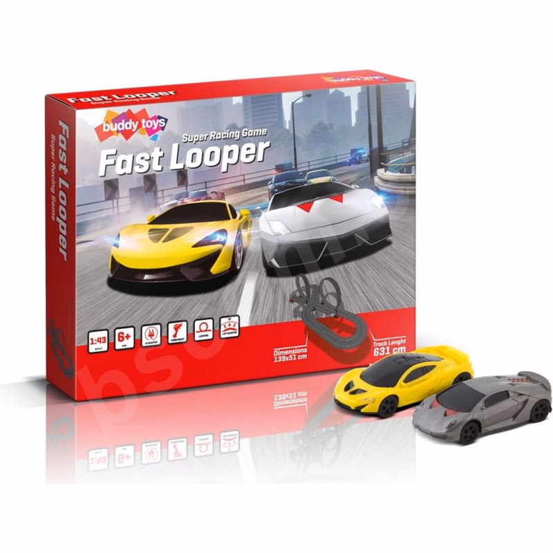 BST 1633 Autodráha Fast BUDDY TOYS