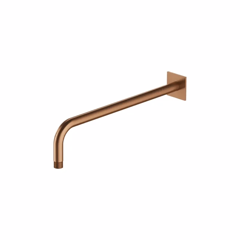 OMNIRES - Nástenné sprchové rameno, 40 cm, kartáčovaná meď RA01C-KCPB
