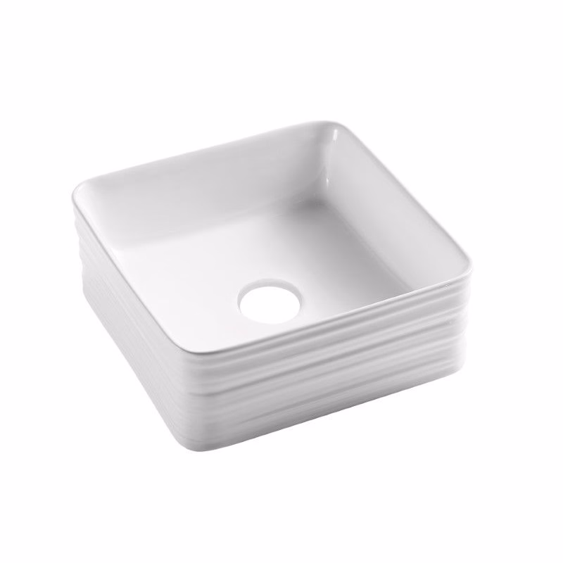 INVENA - Umývadlo na dosku AKTE , 38 cm CE-54-K01-C
