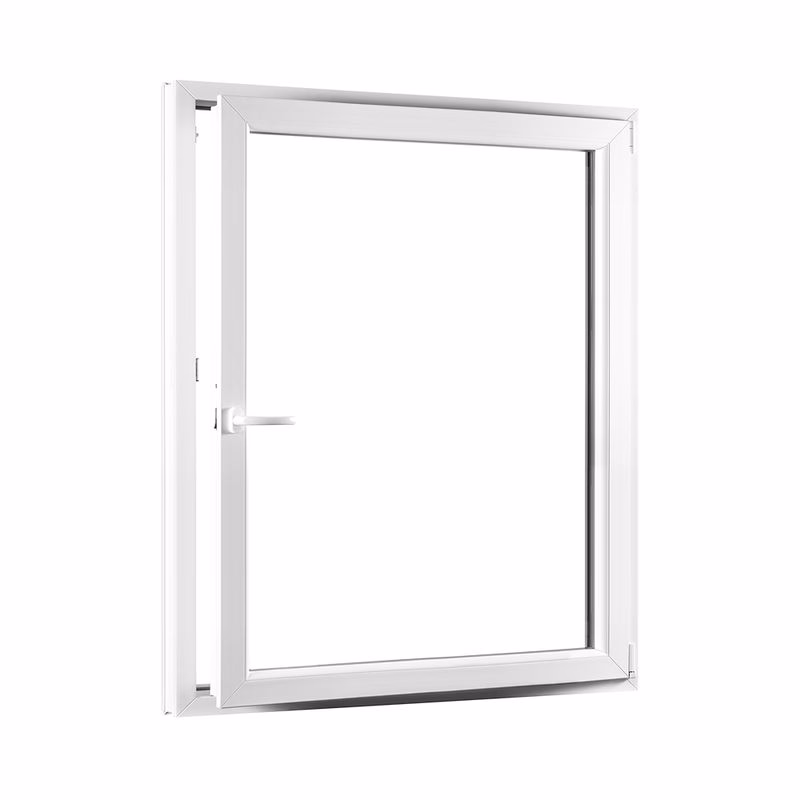 Jednokrídlové plastové okno REHAU Smartline+, otváravo - sklopné pravé - SKLADOVÉ-OKNÁ.sk - 1150 x 1540