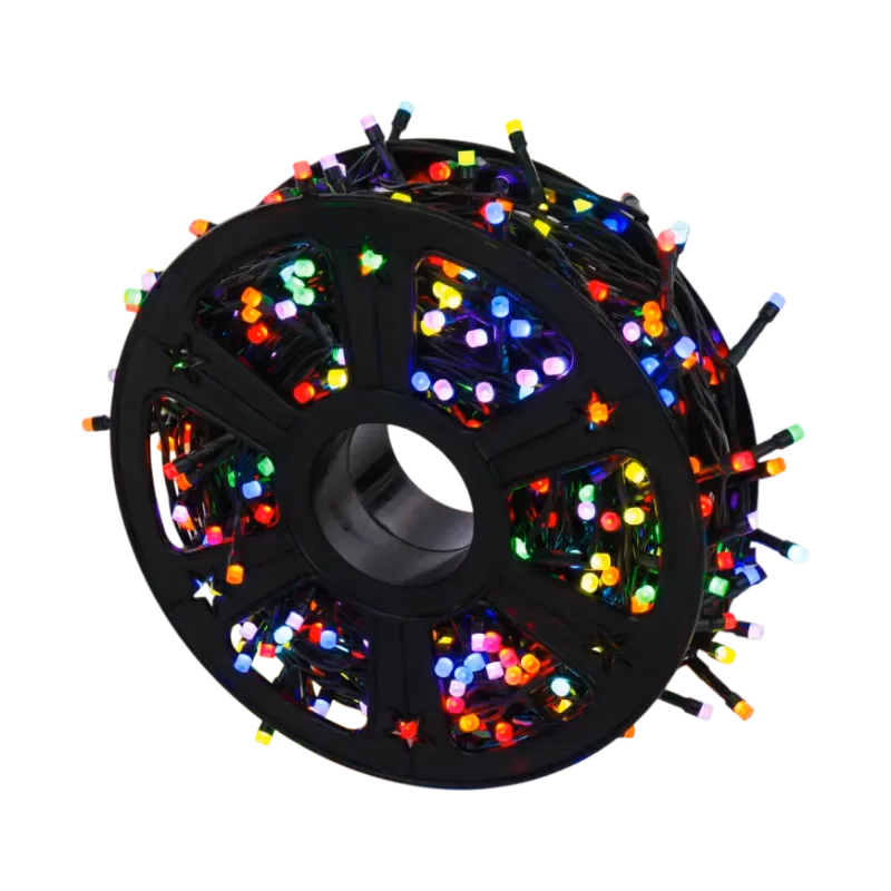 Vianočné svetielka 616/21/LED multi400l zew. Tran +program