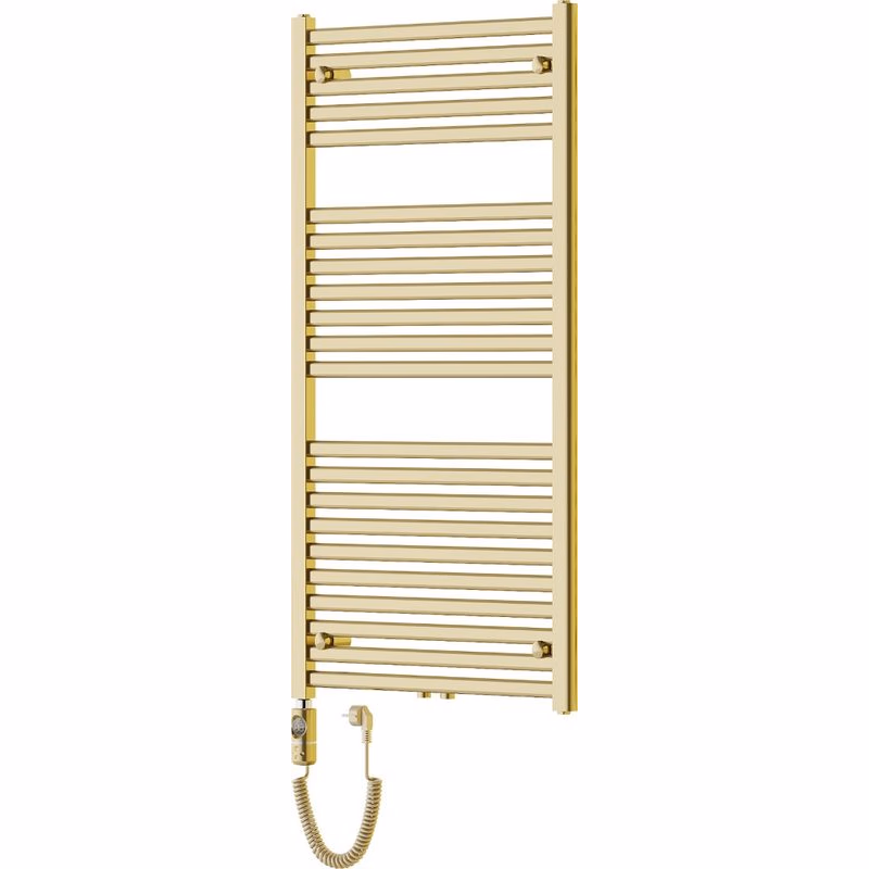 MEXEN/S - Hades radiátor + vykurovacia tyč 1200 x 600 mm, 600 W, zlatá W104-1200-600-2600-50