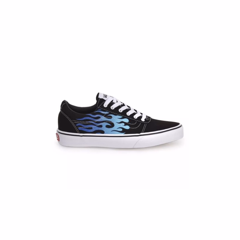 Chlapčenská rekreačná obuv VANS Ward Flame black white
