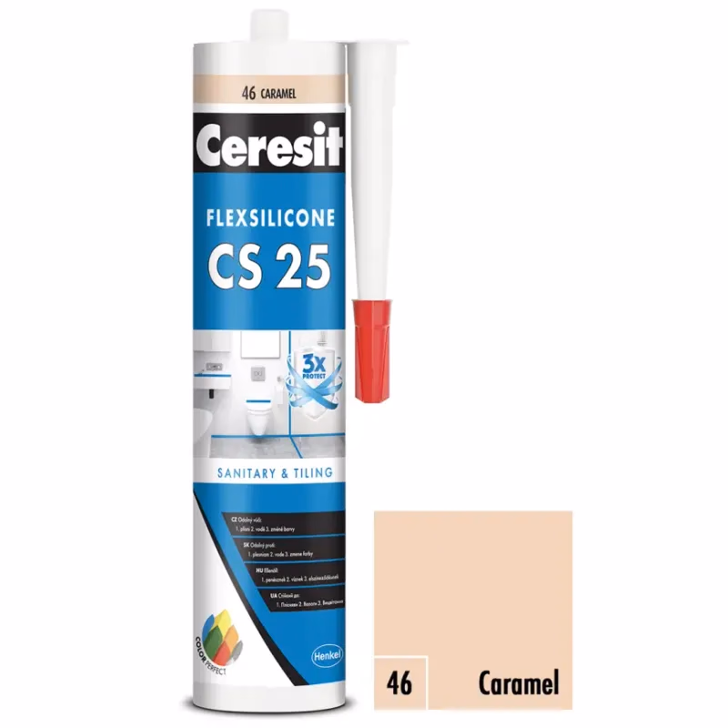 Ceresit Silikón CS25 karmel 280ml