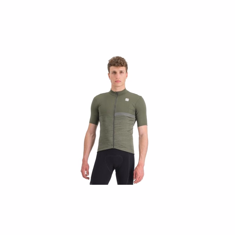 Pánsky cyklistický dres s krátkym rukávom SPORTFUL Giara jersey, beetle