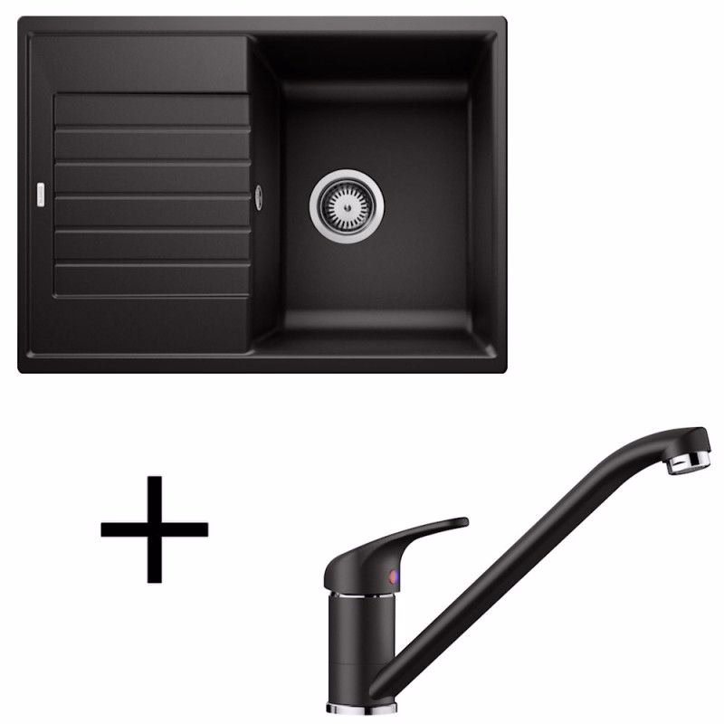 Blanco set Zia 45 S Compact + Daras silgranit biela soft
