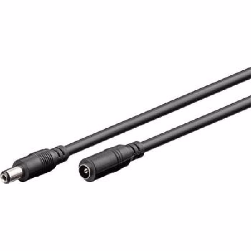 PremiumCord Predlžovací kábel napájacieho konektora 5,5/2,1mm, dĺžka: 3m