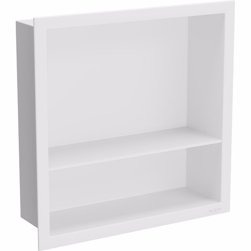 MEXEN - X-Wall-R modul pre vstavanie do steny s poličkou 30 x 30, biela 1920303010S