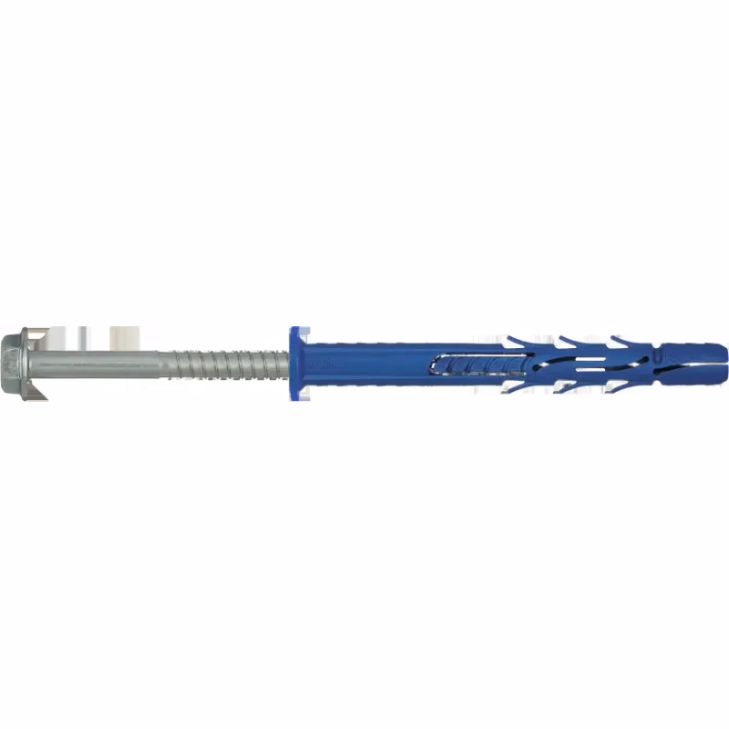 Rawlplug Rámová hmoždinka s prírubou a pozinkovanou skrutkou so šesťhrannou hlavou R-FF1 10x100 mm