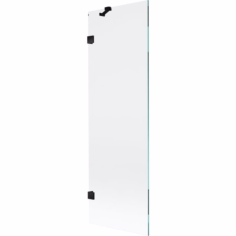 MEXEN/S - Lunar vaňová zástena FIX 60 x 150, transparent, čierna 897-060-000-70-00