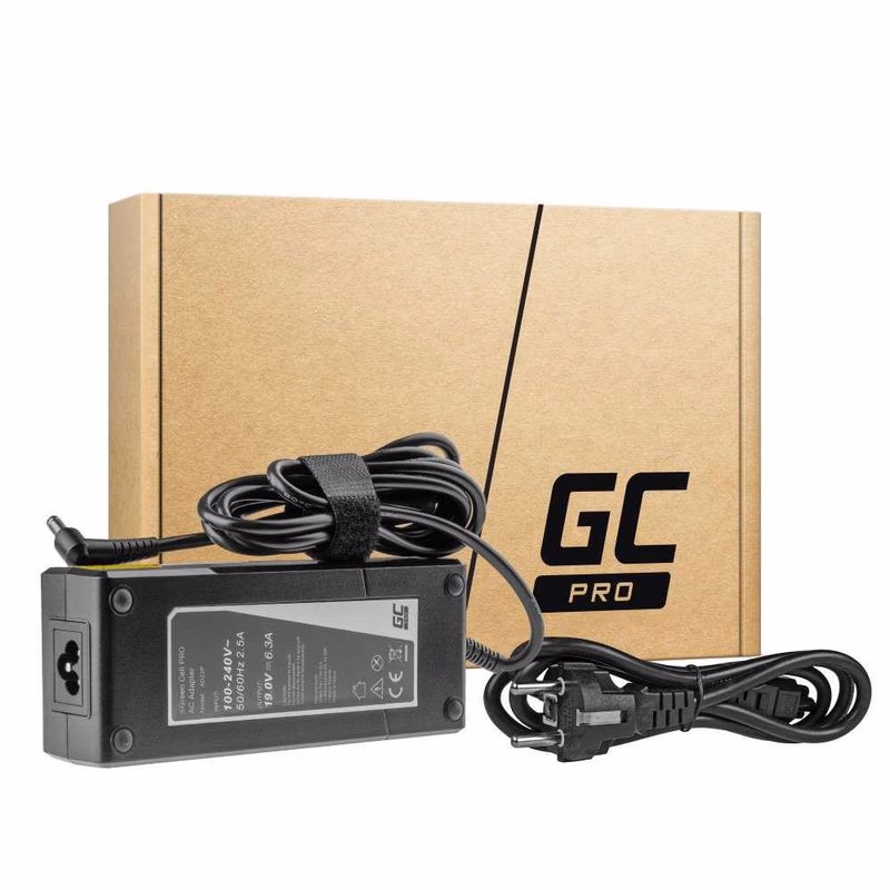 Green Cell PRO Charger/AC adaptér 19V 6.3A 120W pre Asus G56