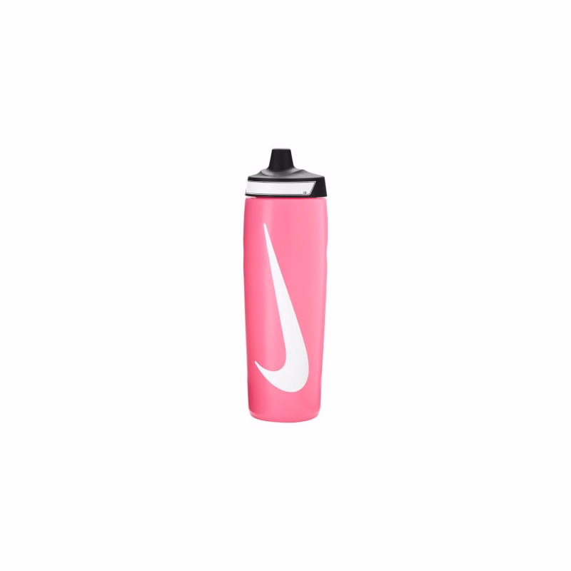 Fľaša NIKE REFUEL BOTTLE PINK GLOW BLACK WHITE