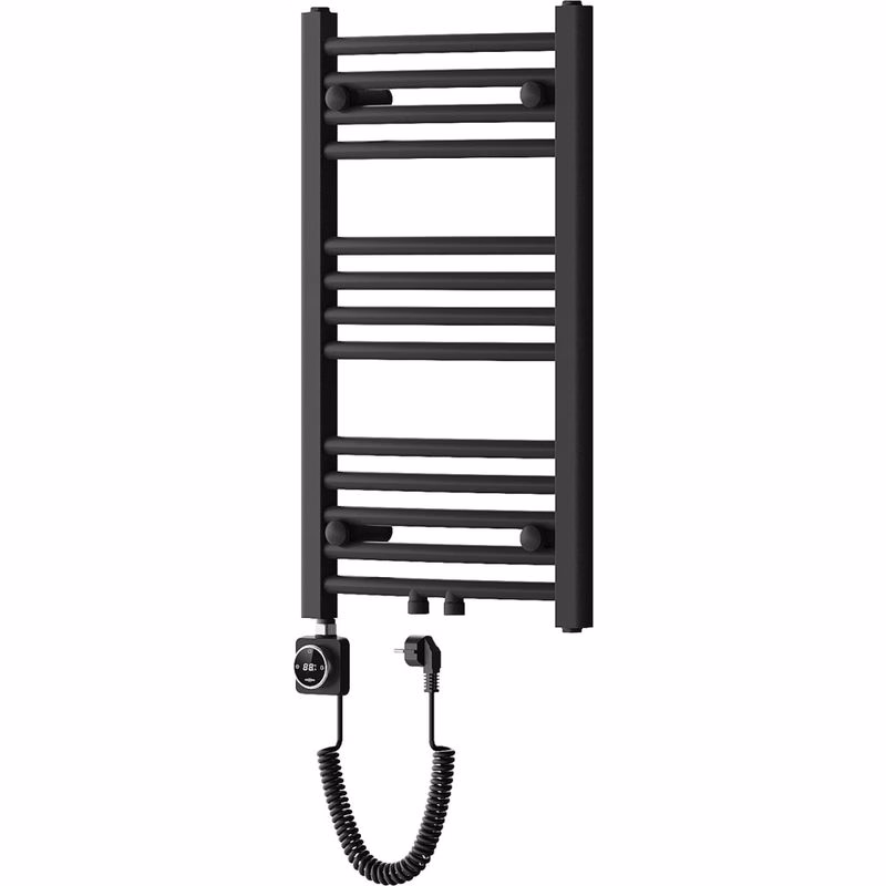 MEXEN/S - Ares radiátor + vykurovacia tyč 700 x 400 mm, 300 W, čierna W102-0700-400-6300-70