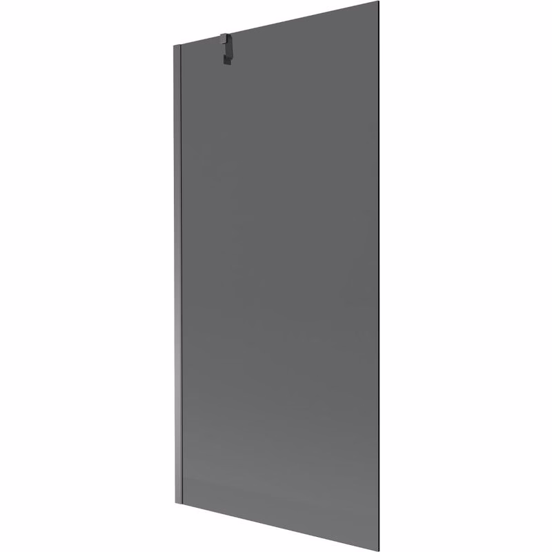 MEXEN/S - Next vaňová zástena FIX 90 x 150, grafit, grafit metal 895-090-000-00-40-95