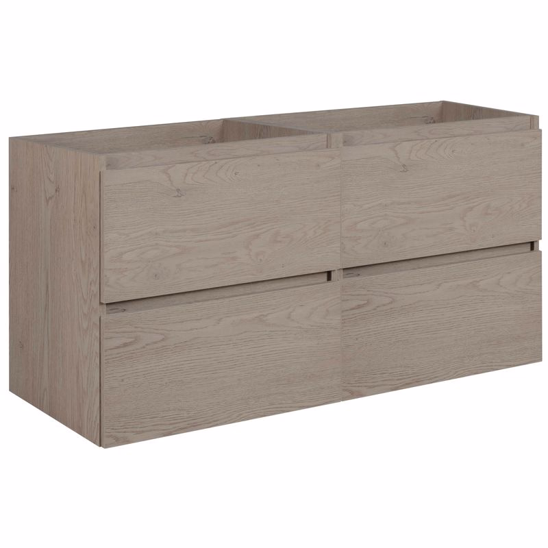Elvisia Skrinka pod umývadlo SIMPLE Dark oak | 120 cm