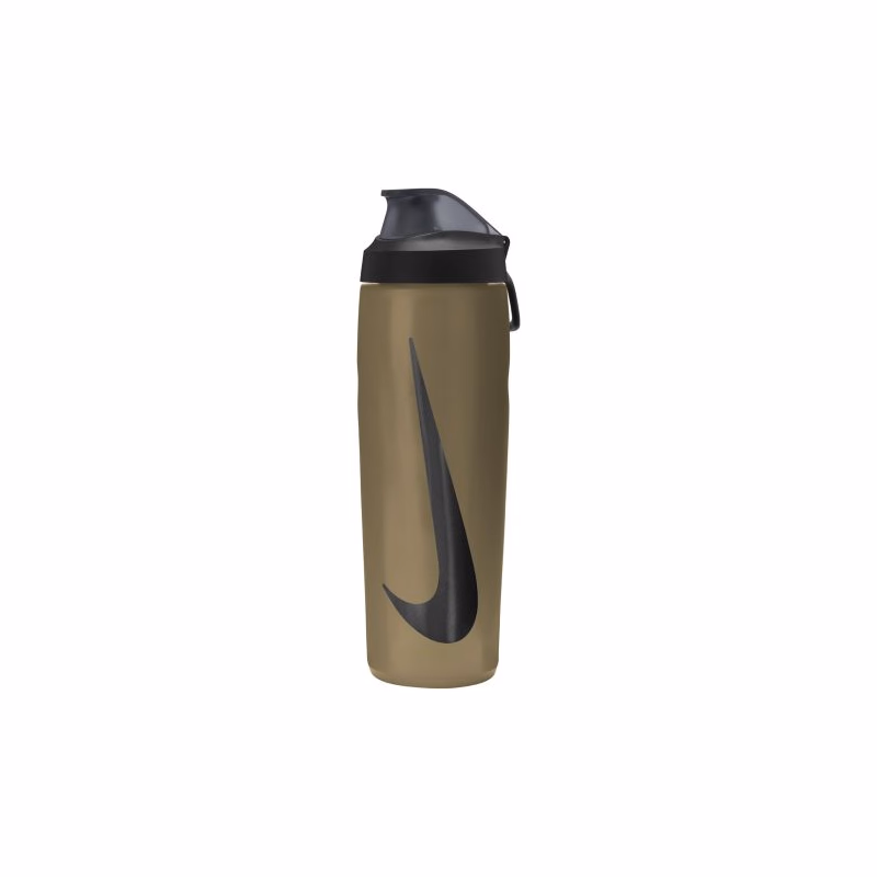 Fľaša NIKE REFUEL BOTTLE LOCKING LID METALLIC GOLD BLACK BLACK IRIDESCENT