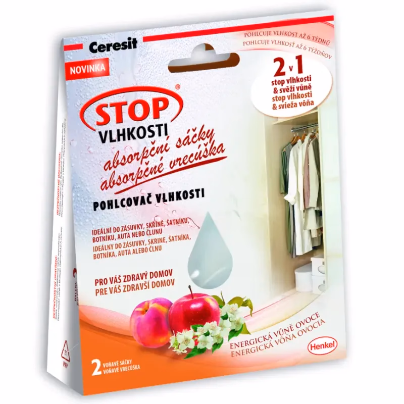 Ceresit Stop Vlhkosti vrecká Broskyňa 2x50g