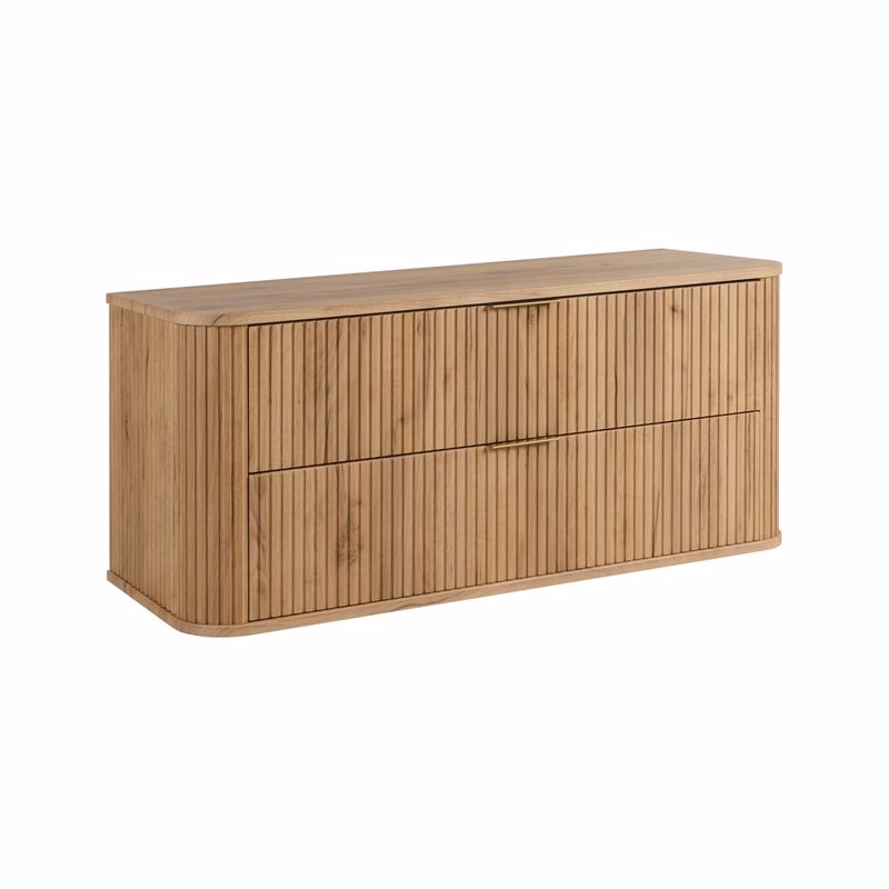 Elvisia Skrinka pod umývadlo ELEGANCE Craft zlatý | 120 cm