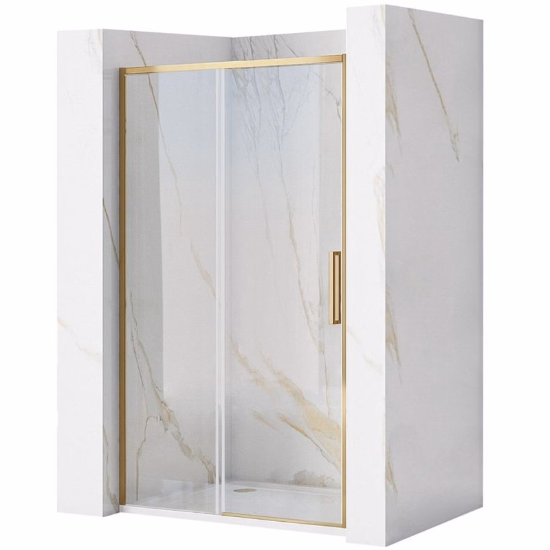 REA - Sprchové dvere Rapid Slide 130 Gold Brush REA-K8590