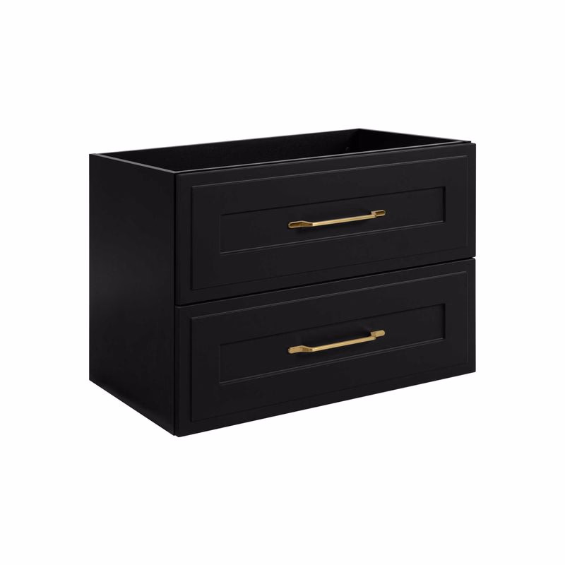 Elvisia Skrinka pod umývadlo CLASSIC Black | 80 cm