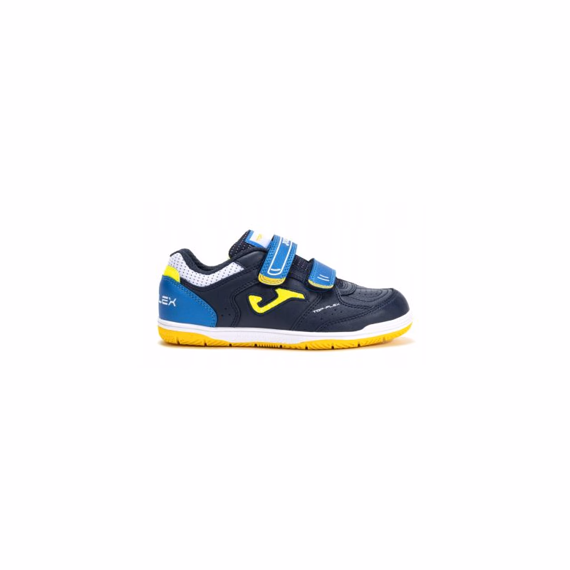 Chlapčenské futbalové kopačky halové JOMA Top Flex 2503 K IC navy blue yellow