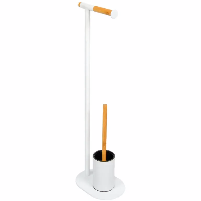 Stojan WC Biela/Bambus Bpl0122aa