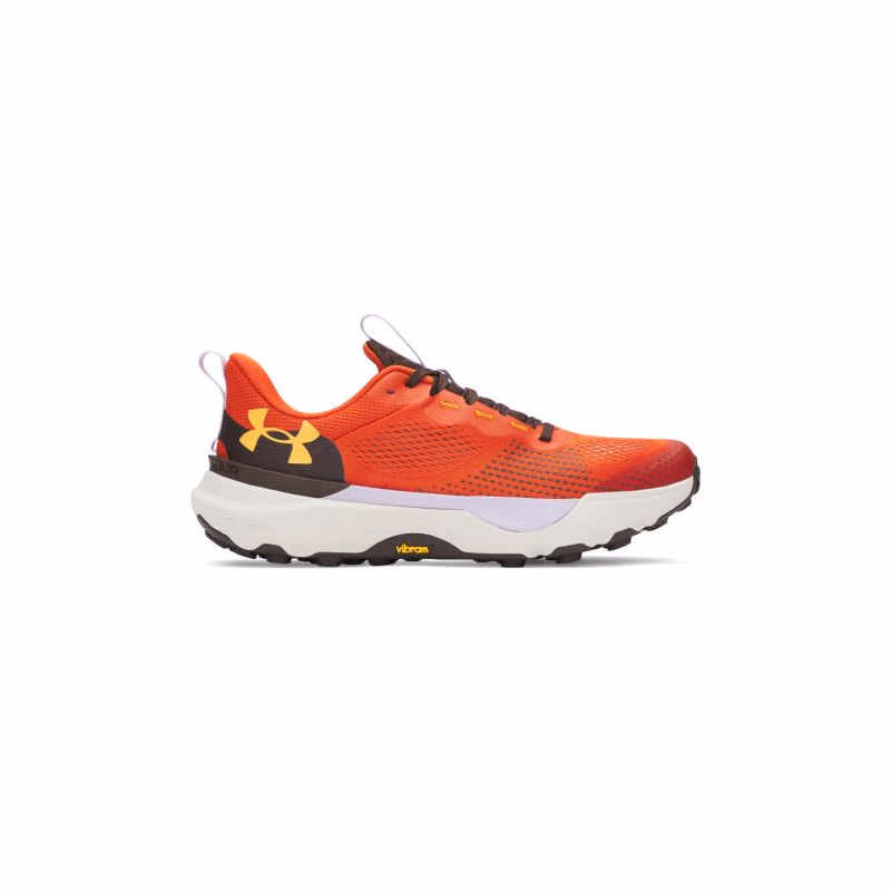 Pánska bežecká trailová obuv UNDER ARMOUR UA Infinite Pro Trail M surplus orange kona brown squad orange
