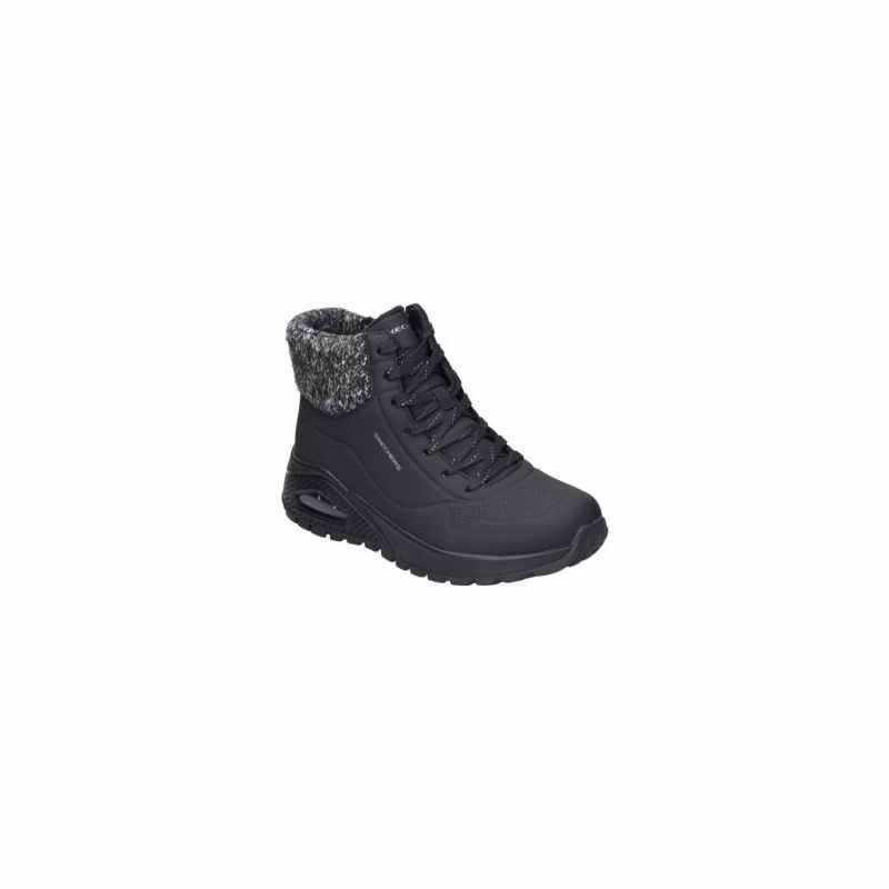 Dámske členkové zimné topánky SKECHERS Uno Rugged Darling Daze black black