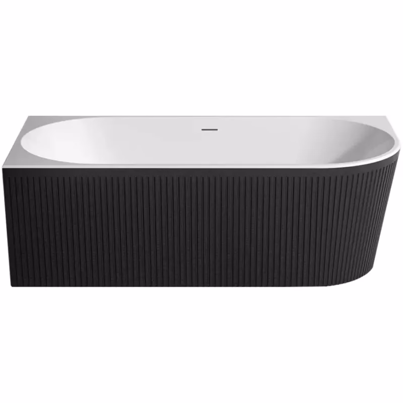 Voľne stojaca vaňa Nox Black 170x80x58 ľavý