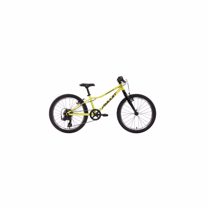 Detský horský bicykel AMULET 20 Speedy SMU, fluo yellow black