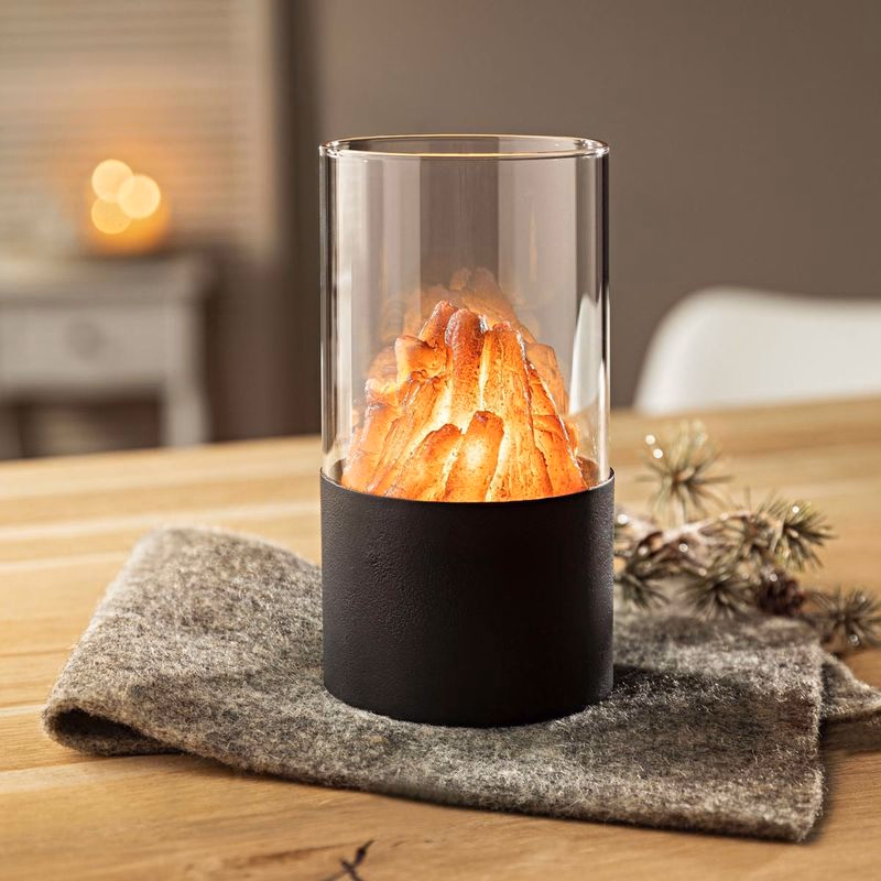 Stolná LED lampa Flame