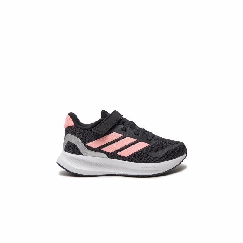 Dievčenská športová obuv (tréningová) ADIDAS Runfalcon 5 K core black pink spark silver metalic