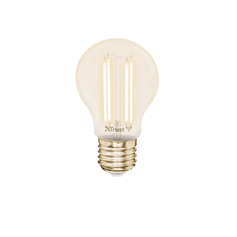 Trust Smart WiFi LED filament bulb white ambience E27 - biela