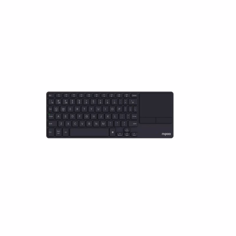 RAPOO Klávesnica E2810M, Bezdrôtová 2.4GHz, Bluetooth, CZ/SK, čierna