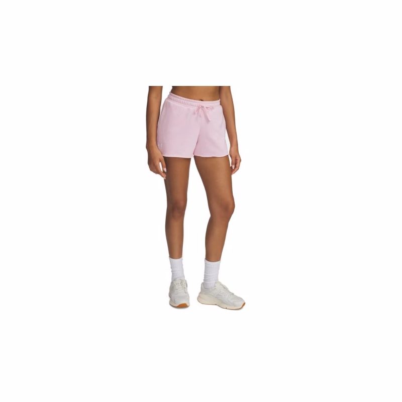 Dámske teplákové kraťasy UNDER ARMOUR UA Rival Terry Short-PNK