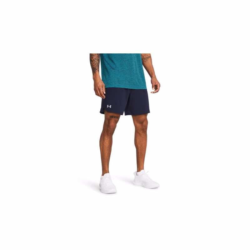 Pánske tréningové kraťasy UNDER ARMOUR UA Vanish Woven 6in Shorts-NVY