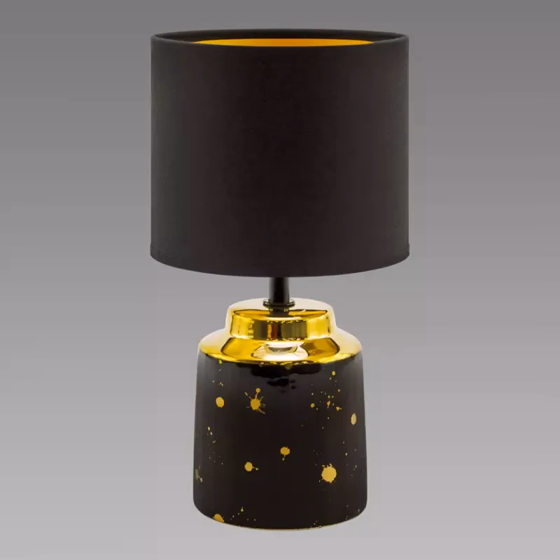 Stolná lampa Helena E14 čierna 03788