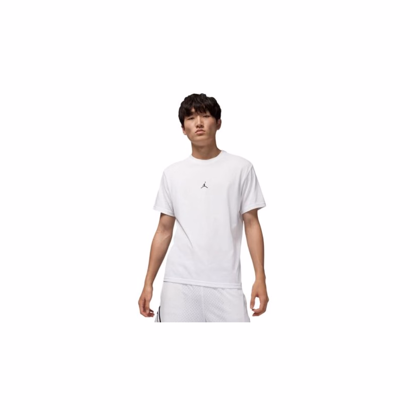 Pánske tričko s krátkym rukávom NIKE M JORDAN DF SPRT JUMPMAN SS CREW-100 WHITE BLACK