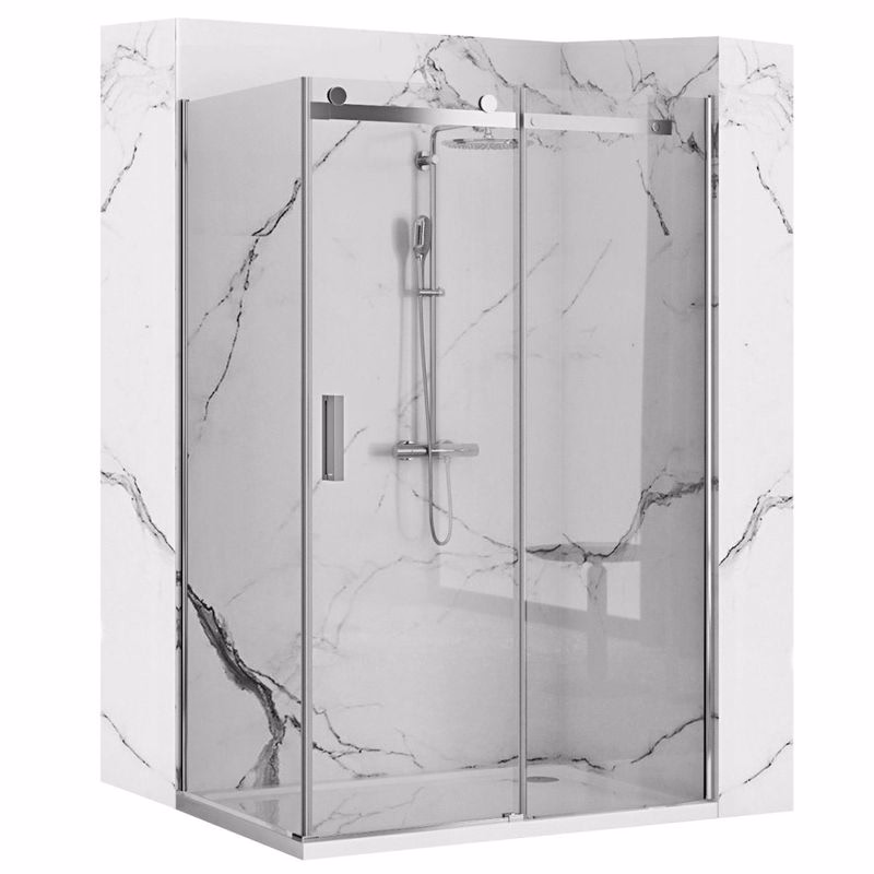REA/S - Sprchovací kút Nixon 90x140 ĽAVÝ KPL-00423