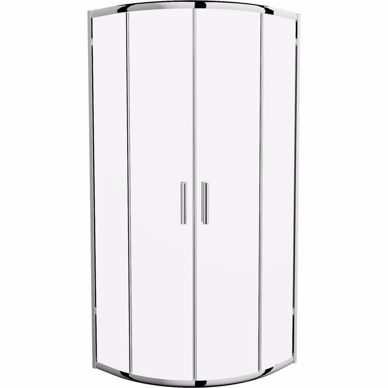MEXEN - Rio štvrťkruhový sprchovací kút 80x80, sklo transparent, chróm 863-080-080-01-00